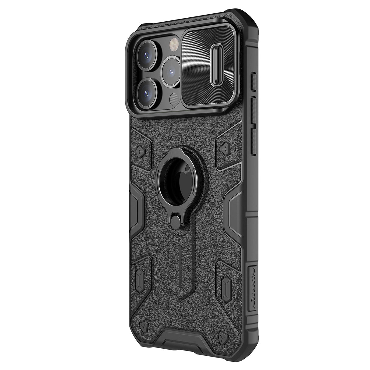 Nillkin CamShield Armor Case til iPhone 15 Pro Max - sort