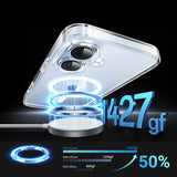 Ugreen Classy Clear Magnetisk iPhone 16 Case - Gennemsigtig