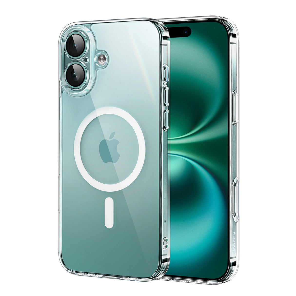 Ugreen Classy Clear Magnetisk Case til iPhone 16 Plus - Transparent