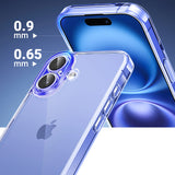 Ugreen Classy klar beskyttelsesfoder til iPhone 16 Plus - gennemsigtig