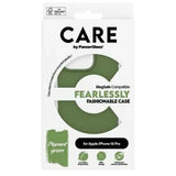 CARE af PanzerGlass Fashion Case iPhone 16 Pro 6.3" grøn/grøn MagSafe 1386
