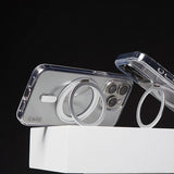 CARE af PanzerGlass Feature Kickstand Case iPhone 16 Pro 6.3" sølv/sølv MagSafe 1326