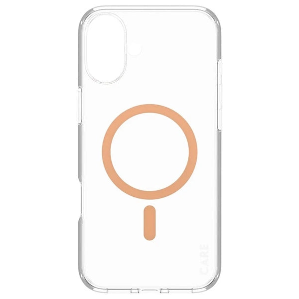 CARE af PanzerGlass Flagship Case iPhone 16 Plus 6.7" fersken/fersken MagSafe 1375