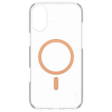 CARE af PanzerGlass Flagship Case iPhone 16 Plus 6.7" fersken/fersken MagSafe 1375
