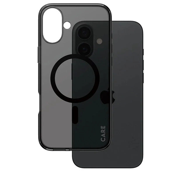 CARE af PanzerGlass Flagship Case iPhone 16 Plus 6.7" røg/smokey MagSafe 1351