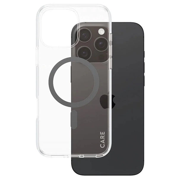 CARE af PanzerGlass Flagship Case iPhone 16 Pro Max 6.9" sort/sort MagSafe 1348