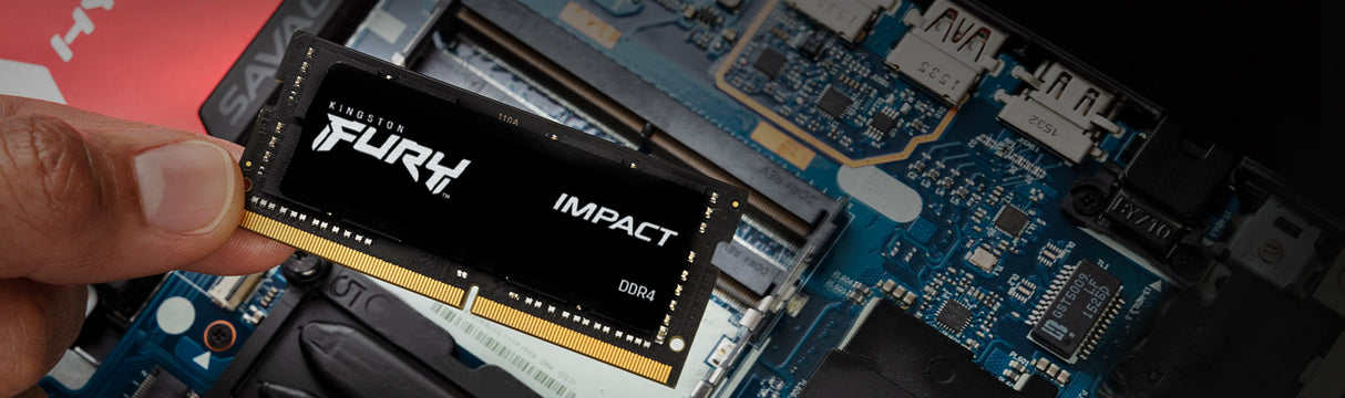 Kingston FURY Impact DDR4  32GB 3200MHz CL20  Ikke-ECC SO-DIMM  260-PIN