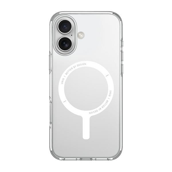 Uniq Clario iPhone 16 6,1" Magclick opladning case gennemsigtige / lysende klar
