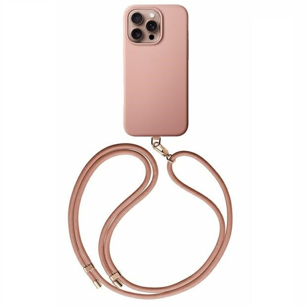 Uniq Coehl Creme iPhone 16 Pro 6.3" Magnetisk opladningsfodral lyserød/ballet lyserød