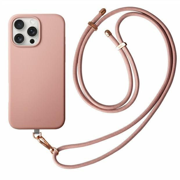 Uniq case Coehl Creme iPhone 16 Pro Max 6.9" Magnetisk opladning pink/ballet pink