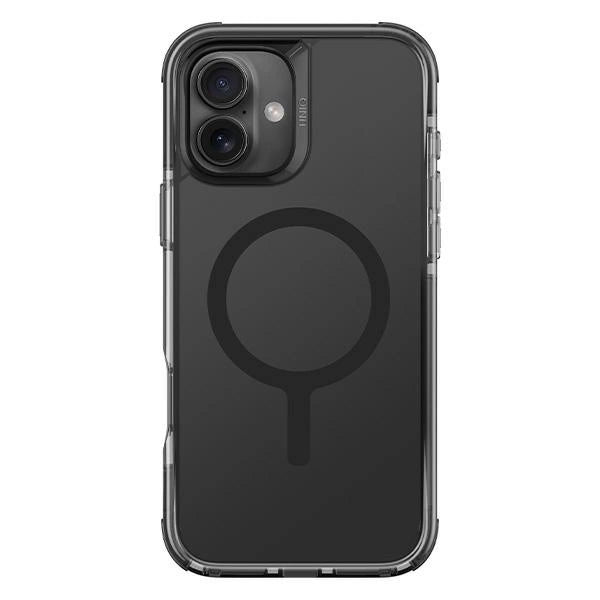 Uniq Combat iPhone 16 Plus 6.7" Magclick Charging case sort/carbon sort