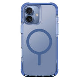 Uniq Combat iPhone 16 Plus 6.7" Magclick Opladningsakse blå/perleblå