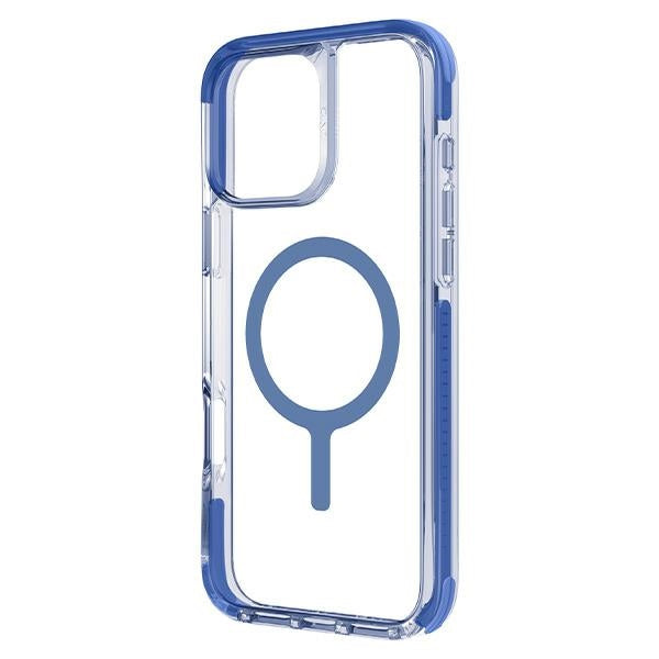 Uniq Combat iPhone 16 Plus 6.7" Magclick Opladningsakse blå/perleblå
