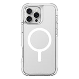 Uniq Combat iPhone 16 Pro 6.3" Magclick Opladningsfoder hvid/lume hvid