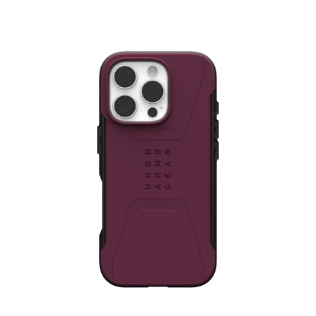 UAG Civilian Magsafe iPhone 16 Pro Case - rød