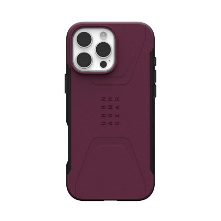 UAG Civilian Magsafe iPhone 16 Pro Max Case - rød