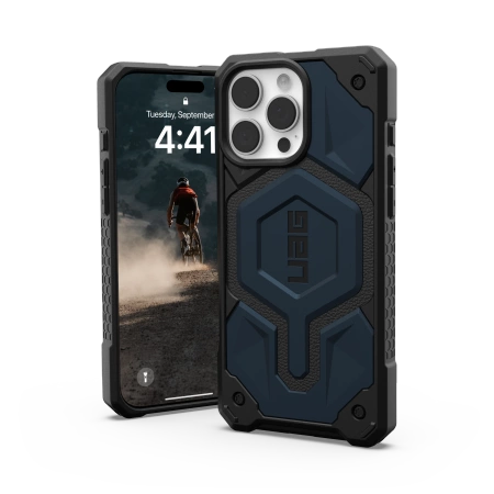 UAG Monarch Pro Case med MagSafe til iPhone 16 Pro Max - Blå