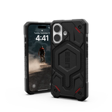UAG Monarch Pro Case med Mag Safe til iPhone 16 - sort