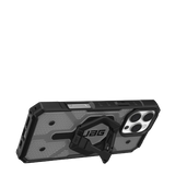 UAG Pathfinder Clear Magsafe Bundle Case med Magnetisk Ring Stand til iPhone 16 Pro Max - sort