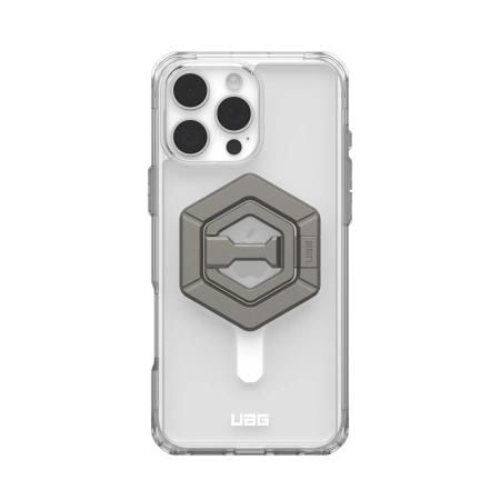 UAG Plyo Magsafe Case med Magnetisk Ring Stand til iPhone 16 Pro Max - Titanium