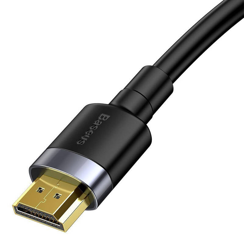 Baseus Cafule 4KHDMI Mand til 4KHDMI Mand Adapter Kabel 2m sort