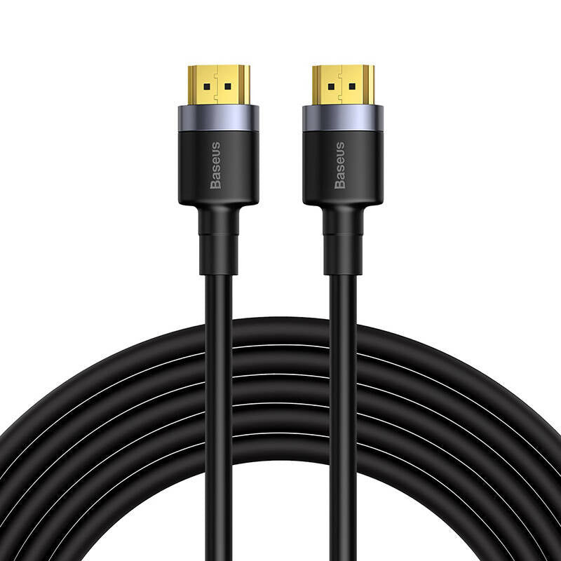 Baseus Cafule 4KHDMI Mand til 4KHDMI Mand Adapter Kabel 5m Sort