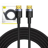Baseus Cafule 4KHDMI Mand til 4KHDMI Mand Adapter Kabel 5m Sort