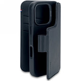 Decoderet læder aftagelig tegnebog MagSafe Case med tegnebog til iPhone 16 Pro - Blue