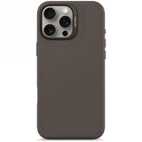 Dekoderet Anti-mikrobiel Silicone Stacks Backcover Case med MagSafe til iPhone 16 Pro Max - sort