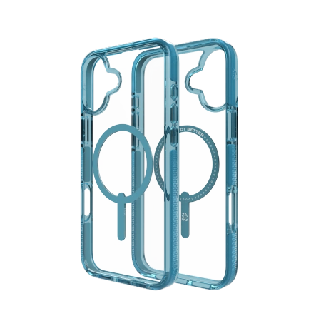 ZAGG Santa Cruz Snap MagSafe iPhone 16 Plus Case - Blå