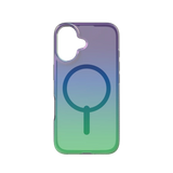 ZAGG Milan Snap Case med MagSafe til iPhone 16 - Grøn/lila
