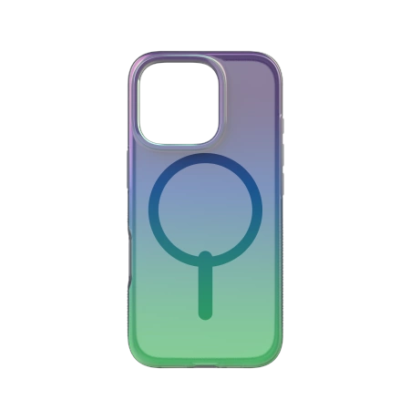 ZAGG Milan Snap Case med MagSafe til iPhone 16 Pro - Grøn/lila