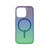 ZAGG Milan Snap Case med MagSafe til iPhone 16 Pro - Grøn/lila