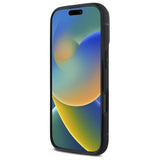 BMW Sign Læder Cardslot Case til iPhone 16 Pro Max - sort