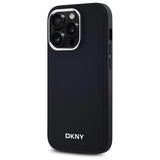 DKNY Plain Logo MagSafe iPhone 14 Pro Case - sort