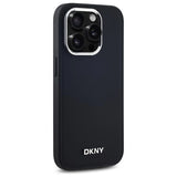 DKNY Plain Logo MagSafe iPhone 14 Pro Case - sort