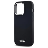 DKNY Plain Logo MagSafe iPhone 14 Pro Case - sort