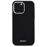 DKNY Plain Logo MagSafe iPhone 14 Pro Max Case - sort