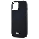 DKNY Plain Logo MagSafe iPhone 15 Case - sort