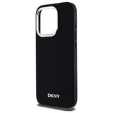 DKNY Plain Logo MagSafe iPhone 15 Pro Max Case - sort