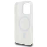 DKNY Repeat Texture Pattern & Stripe MagSafe iPhone 16 Pro Case - Pink