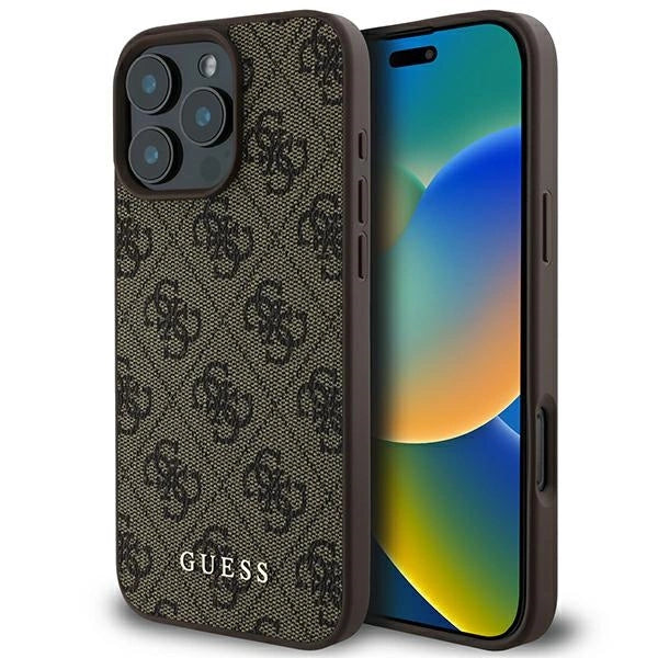 Guess 4G Classic iPhone 16 Pro Max-hylster - Brunt