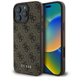 Guess 4G Classic iPhone 16 Pro Max-hylster - Brunt