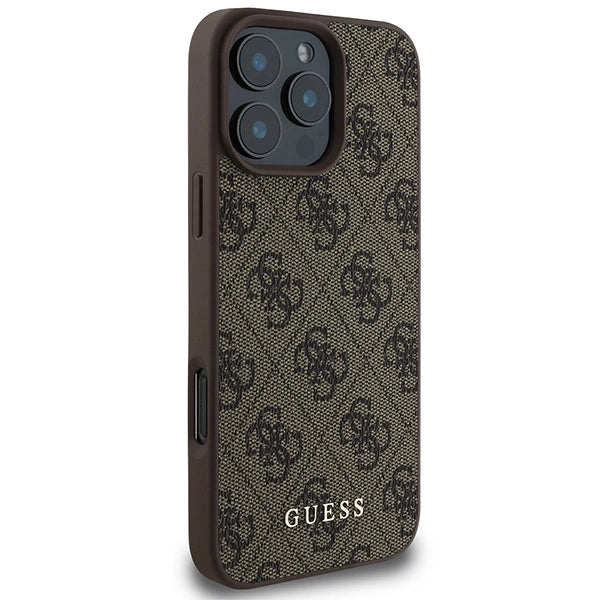 Guess 4G Classic iPhone 16 Pro Max-hylster - Brunt
