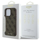 Guess 4G Classic iPhone 16 Pro Max-hylster - Brunt