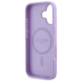 Gæt Saffiano MagSafe iPhone 16 Case - lilla