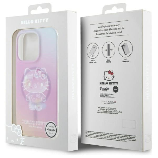 Hello Kitty IML 50th Anniversary Magsafe iPhone 16 Pro Case - Pink