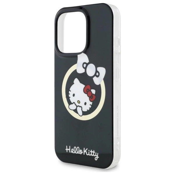Hello Kitty IML Fun Bow Magsafe iPhone 16 Pro Case - Black