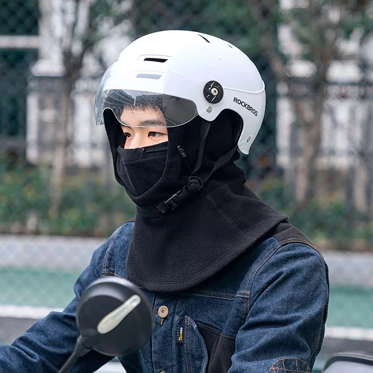 Rockbros YPP034 Sports Balaclava Vindtæt Vandtæt - sort
