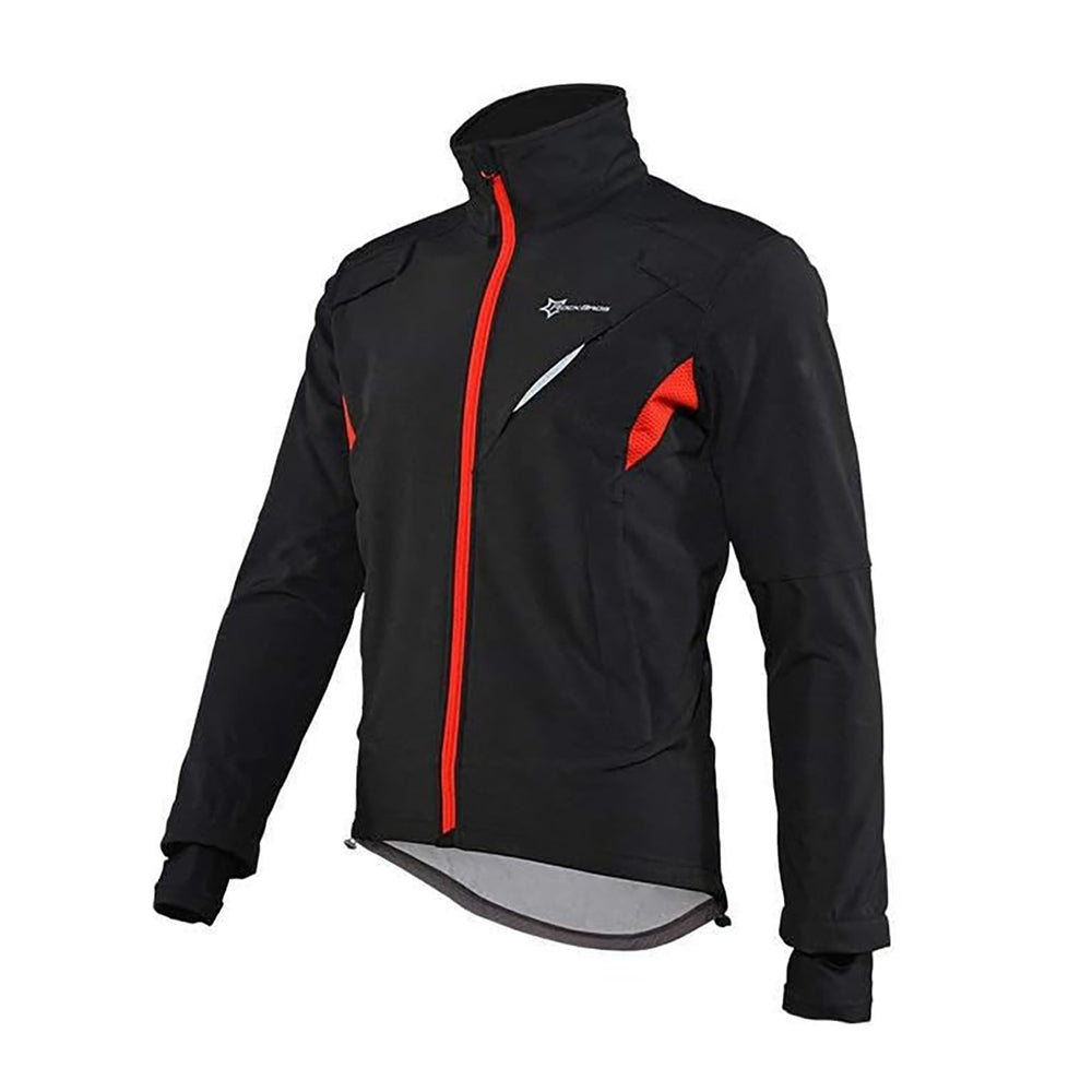 Rockbros YPW021 vindtæt cykelsportjakke størrelse XL - sort